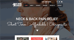 Desktop Screenshot of leblancspineandnerve.com